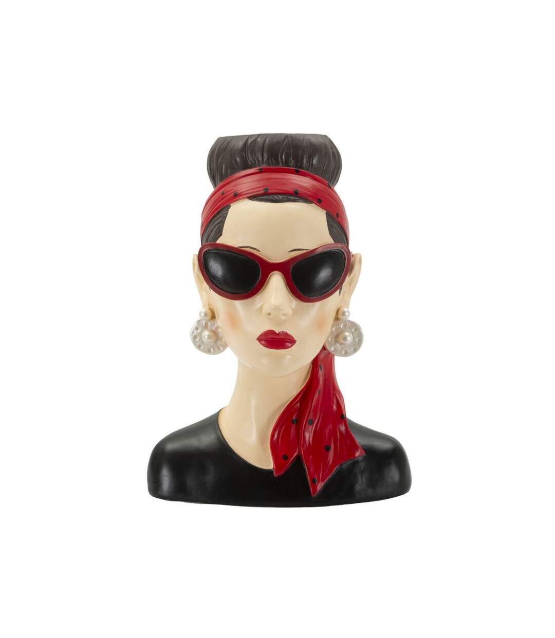 Vase Déco Femme Hollywood 27cm Multicolore-2