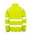 Unisex Adult Printable Safety Soft Shell Jacket Fluorescent Yellow Result Recycled-2