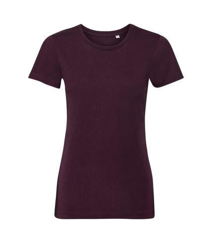 Russell Womens/Ladies Authentic Pure Organic Tee (Bottle Green)