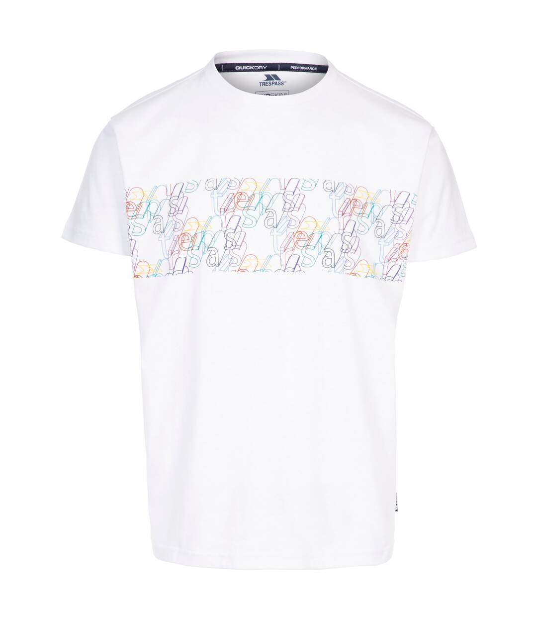 T-shirt Kedleston Homme Blanc Trespass-1