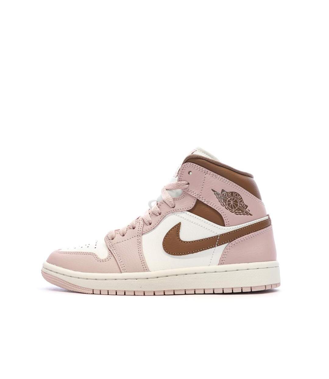 Air jordan 1 mid rose femme nike-1