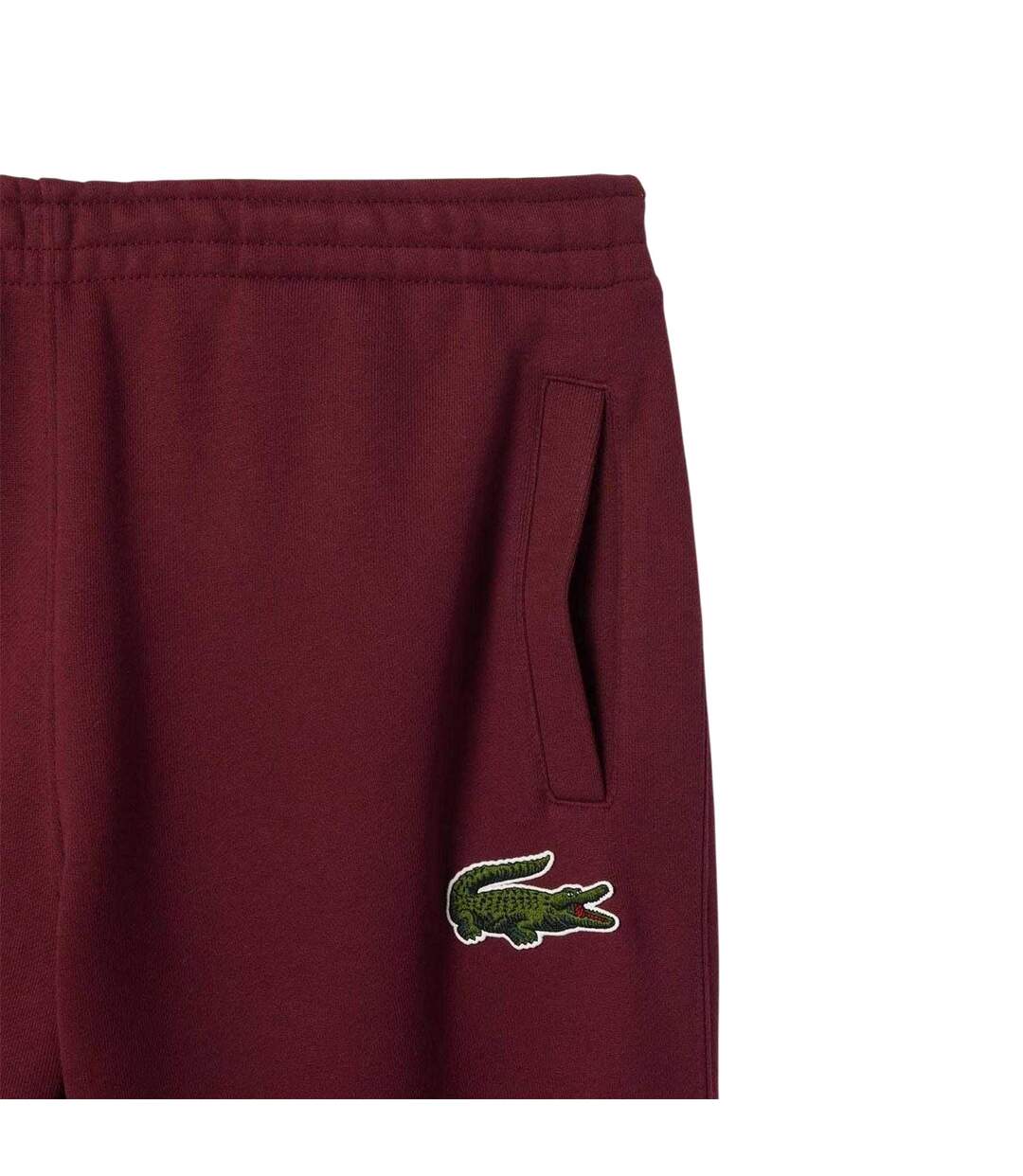 Pantalon De Jogging Motif/style Logo Brodé Adulte Rouge Lacoste-4