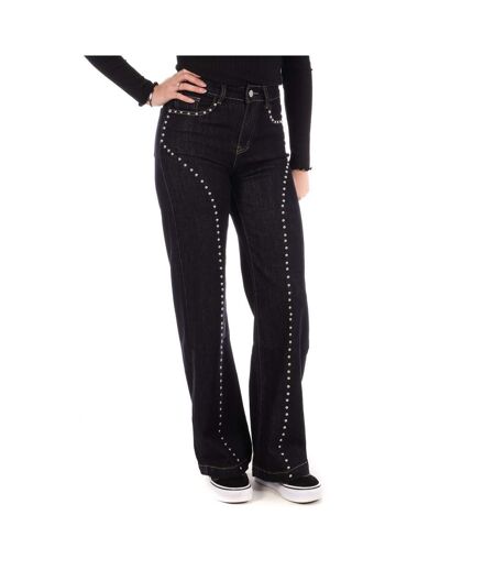 Jean loose bleu brut femme monday premium 1807