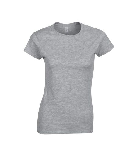 Gildan - T-shirt - Femme (Gris) - UTRW9949