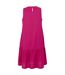 Womens/ladies Trisa Smock Dress Pink Fusion Regatta-3