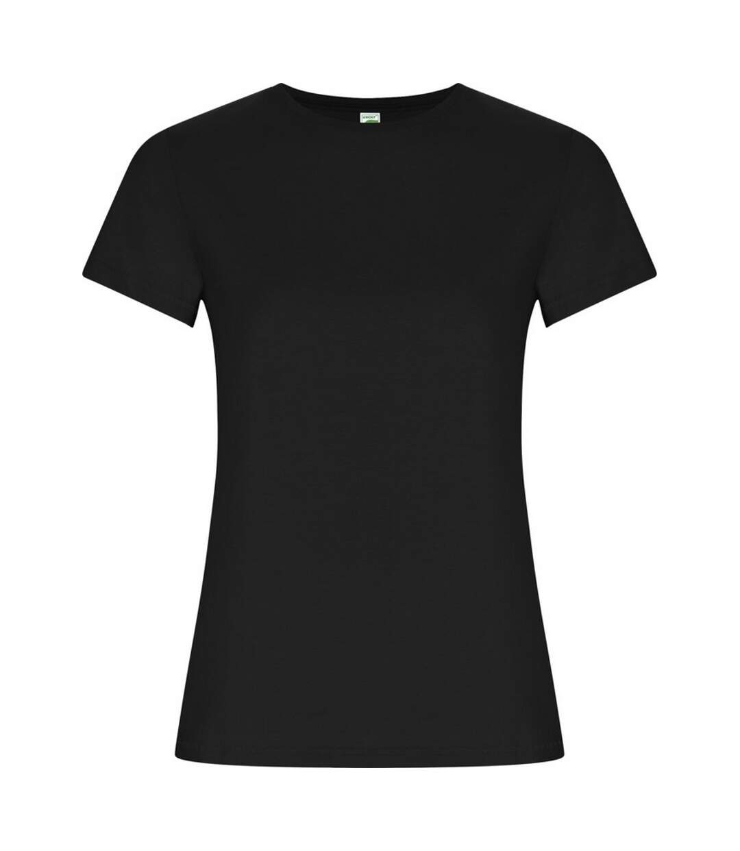 T-shirt golden femme noir Roly-1