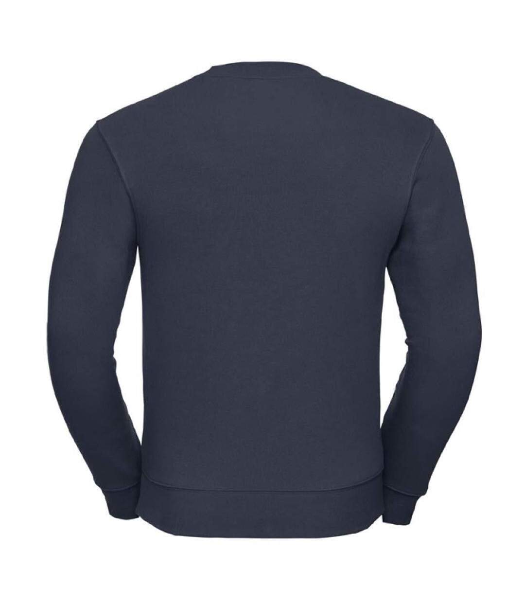 Sweat-shirt Authentique Pour Hommes Coupe Plus Fine Bleu Marine Russell-2