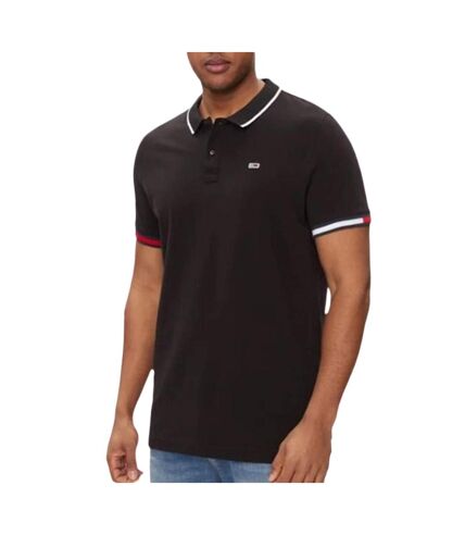 Polo Noir/Rouge Homme Tommy Hilfiger DM0DM12963 - L