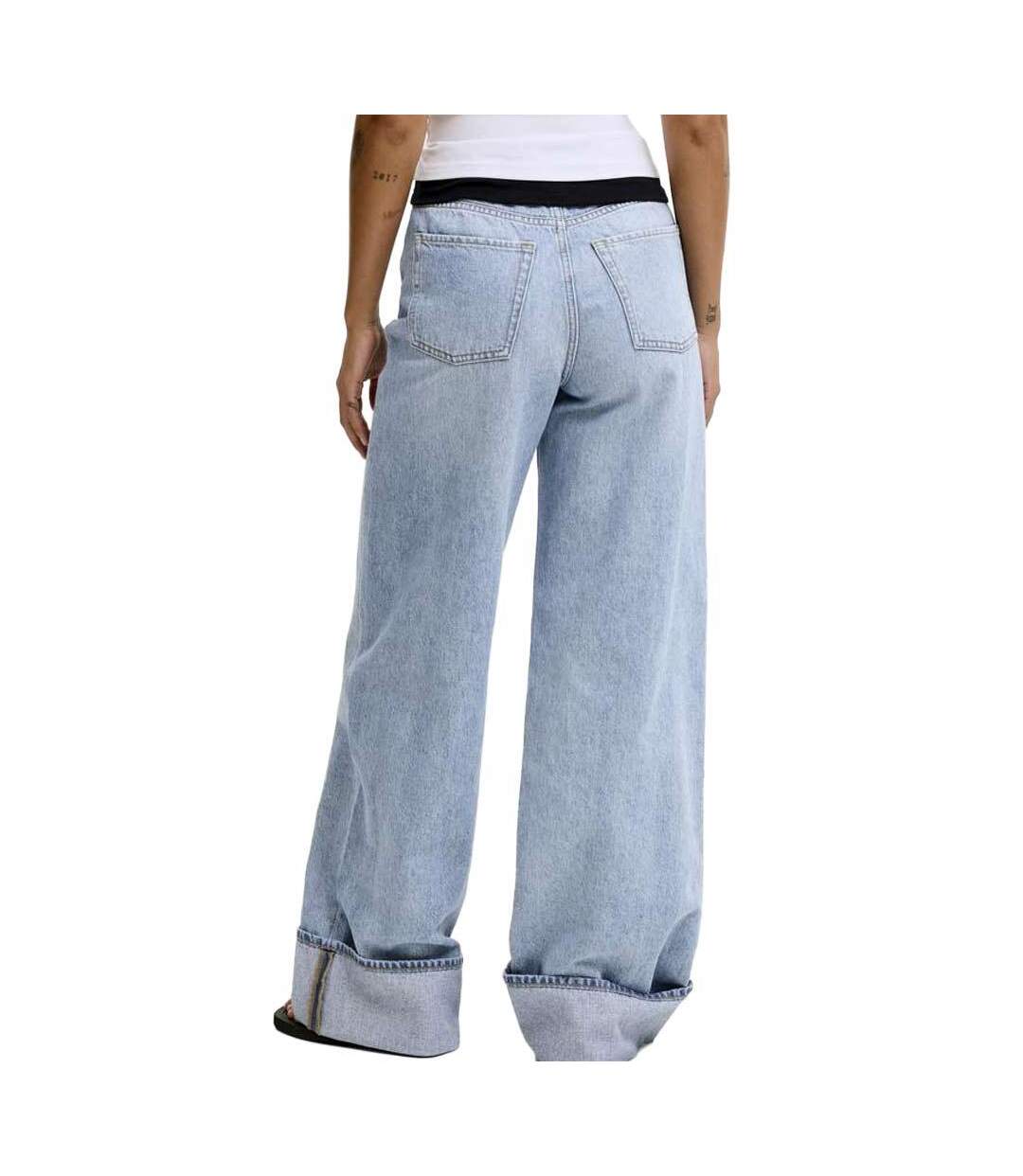 Jean flared bleu femme jjxx jxtokyo-2