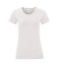 T-shirt iconic femme blanc Fruit of the Loom-1