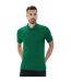 Polo Manches Courtes Homme Vert Forêt Casual-3
