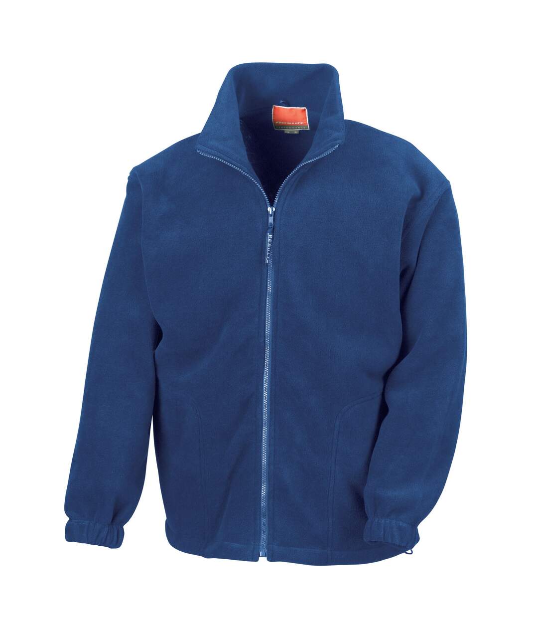 Unisex adult polartherm fleece jacket royal blue Result-1