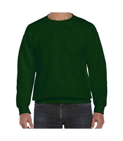 Mens dryblend sweatshirt forest green Gildan