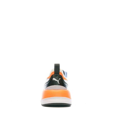 Baskets blanche/bleu homme puma x-ray 2 square