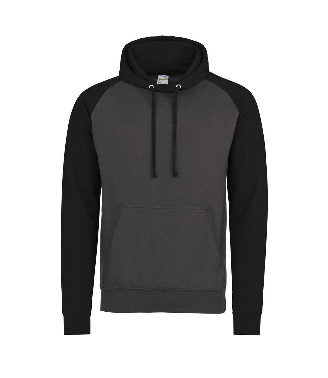 Sweat à capuche contrastée - homme - JH009 - gris foncé