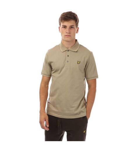Polo Style Ton Sur Ton Homme Beige Lyle & Scott