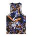 Mens Performance Sleeveless Basketball Jersey Blue Black Puma-3