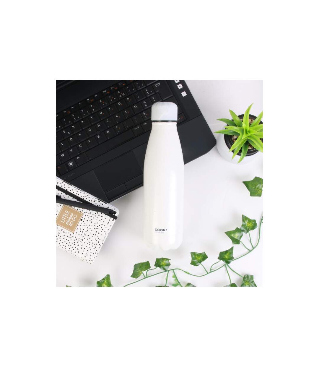 Bouteille Isotherme Transport 50cl Blanc-3