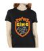 Disney Womens/Ladies The Lion King Crest Cotton Boyfriend T-Shirt (Noir) - UTBI29450-3