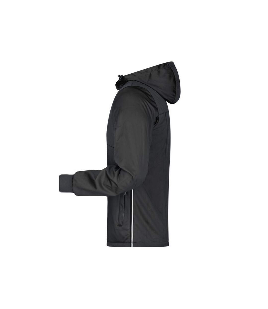 Veste Maritime Homme Noir Blanc James And Nicholson-3