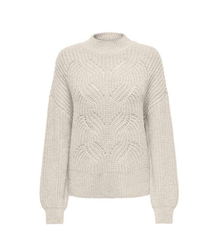 Pull blanc femme only rubine