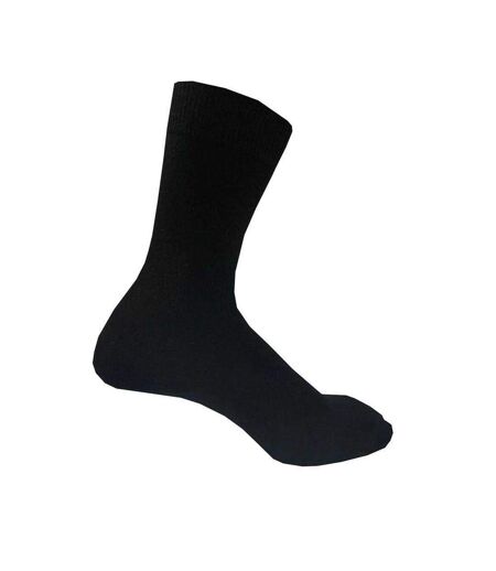 Pack Of 7  Mens Ankle Socks  Classic Black Firetrap