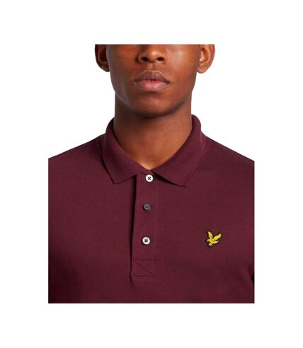 Polo homme bordeaux Lyle & Scott Lyle & Scott