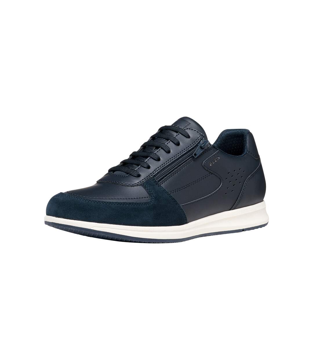 Basket Cuir Geox Avery-1