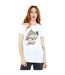 Disney Femme/Ladies - T-shirt boyfriend en coton avec étoiles de la Fée Clochette (Blanc) - UTBI46460-2