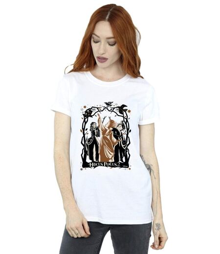 Disney - T-shirt HOCUS POCUS BIRDS - Femme (Blanc) - UTBI20246