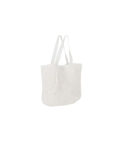 Sac de Plage Floche Paloma 48cm Blanc