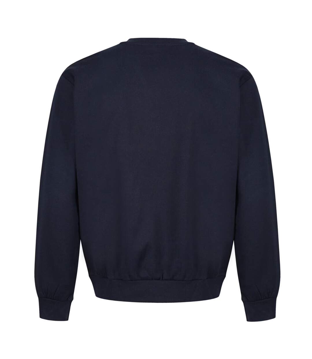 Mens Fleece Crew Neck Sweatshirt Navy Blue Iron Mountain-3