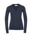 Collection Ladies/womens Cardigan En Tricot À Col En V Bleu Marine Russell-1