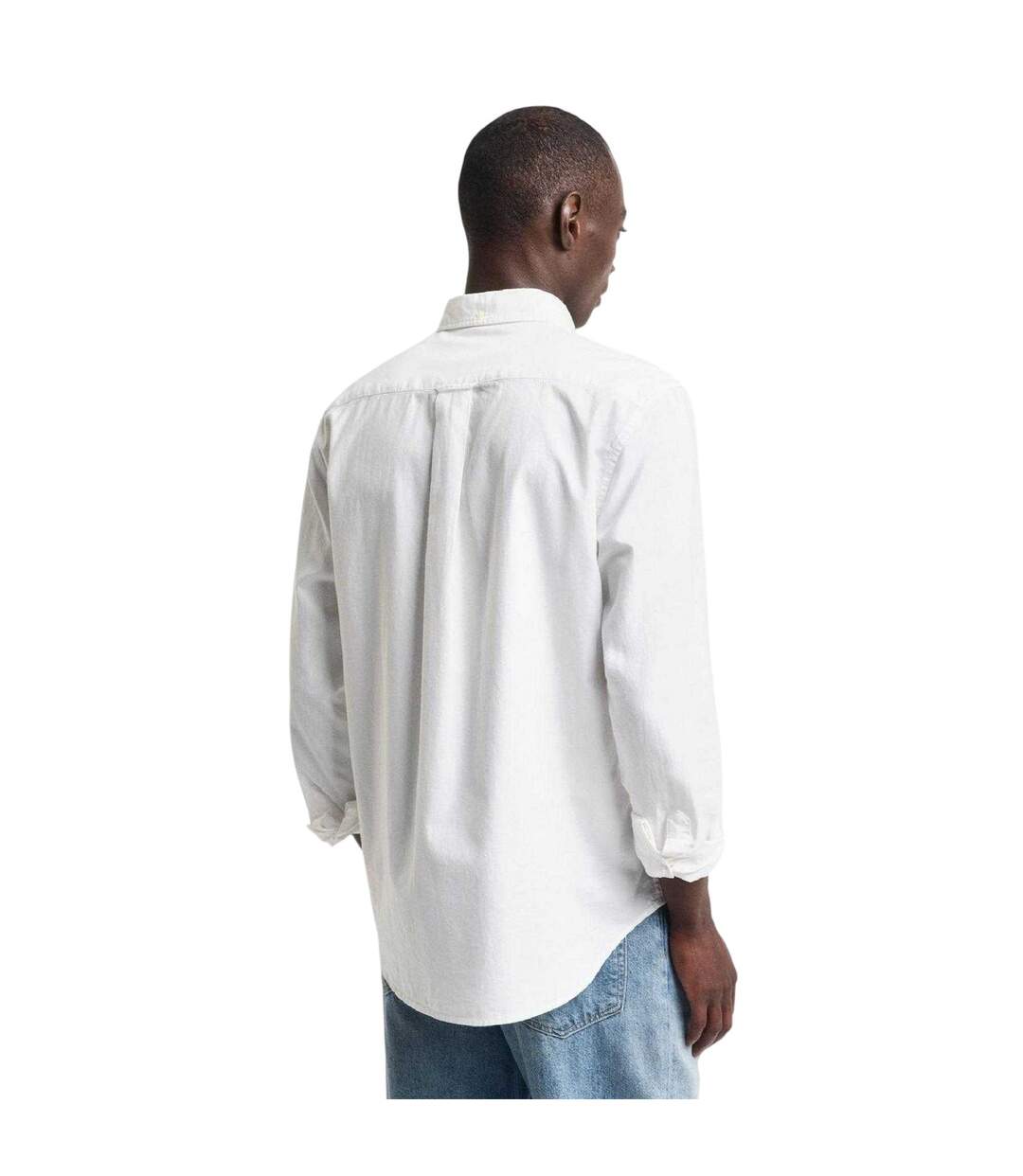 Chemise À Boutons Fit Archive Homme Crème Gant-3