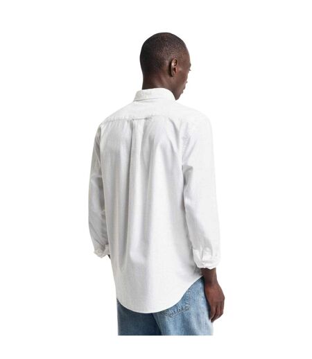 Chemise À Boutons Fit Archive Homme Crème Gant