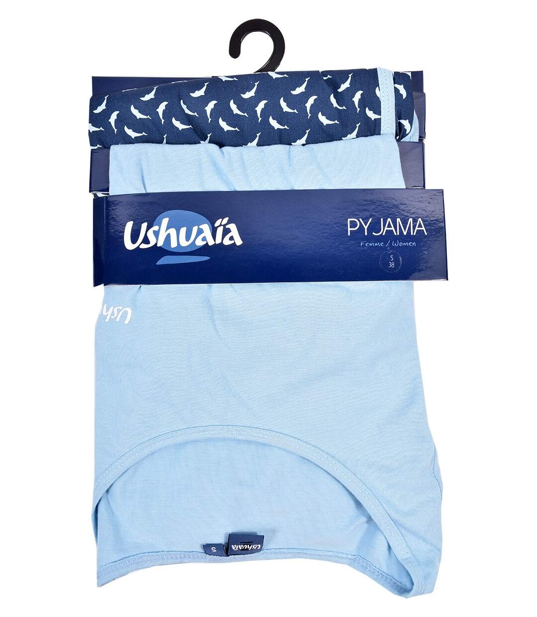 Pyjama Femme USHUAIA USHR035 TURQUOISE-4