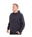 Duke Mens Rockford Kingsize Cantor Zip Through Hooded Sweatshirt (Navy) - UTDC104