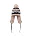 Bonnet Motif/style Tricoté Yulong Adulte Noir MidOcean-1