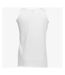 Fruit Of The Loom Mens Athletic Sleeveless Vest / Tank Top (White) - UTBC341
