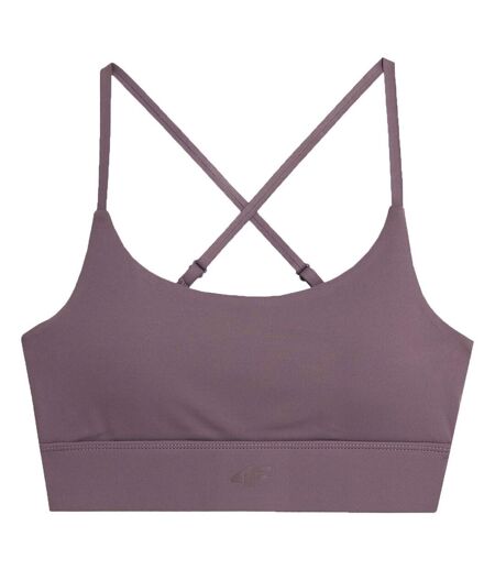 Brassière De Sport Aw23usbaf079 Femme Marron 4F