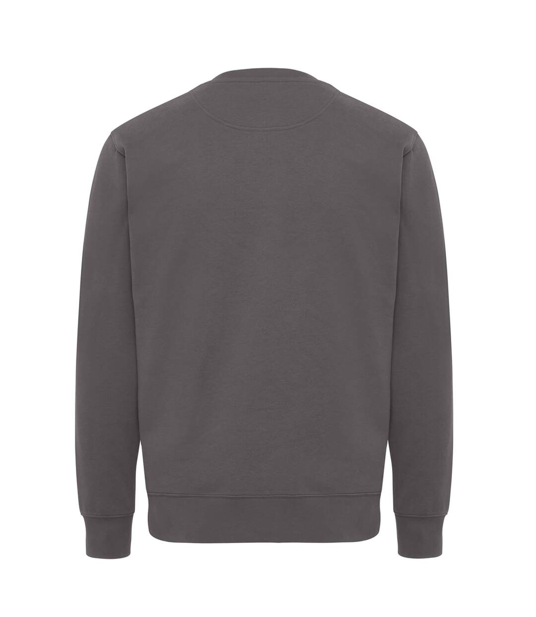 Unisex adult kruger recycled cotton crew neck relaxed fit sweatshirt anthracite Iqoniq-2