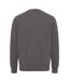 Unisex adult kruger recycled cotton crew neck relaxed fit sweatshirt anthracite Iqoniq-2