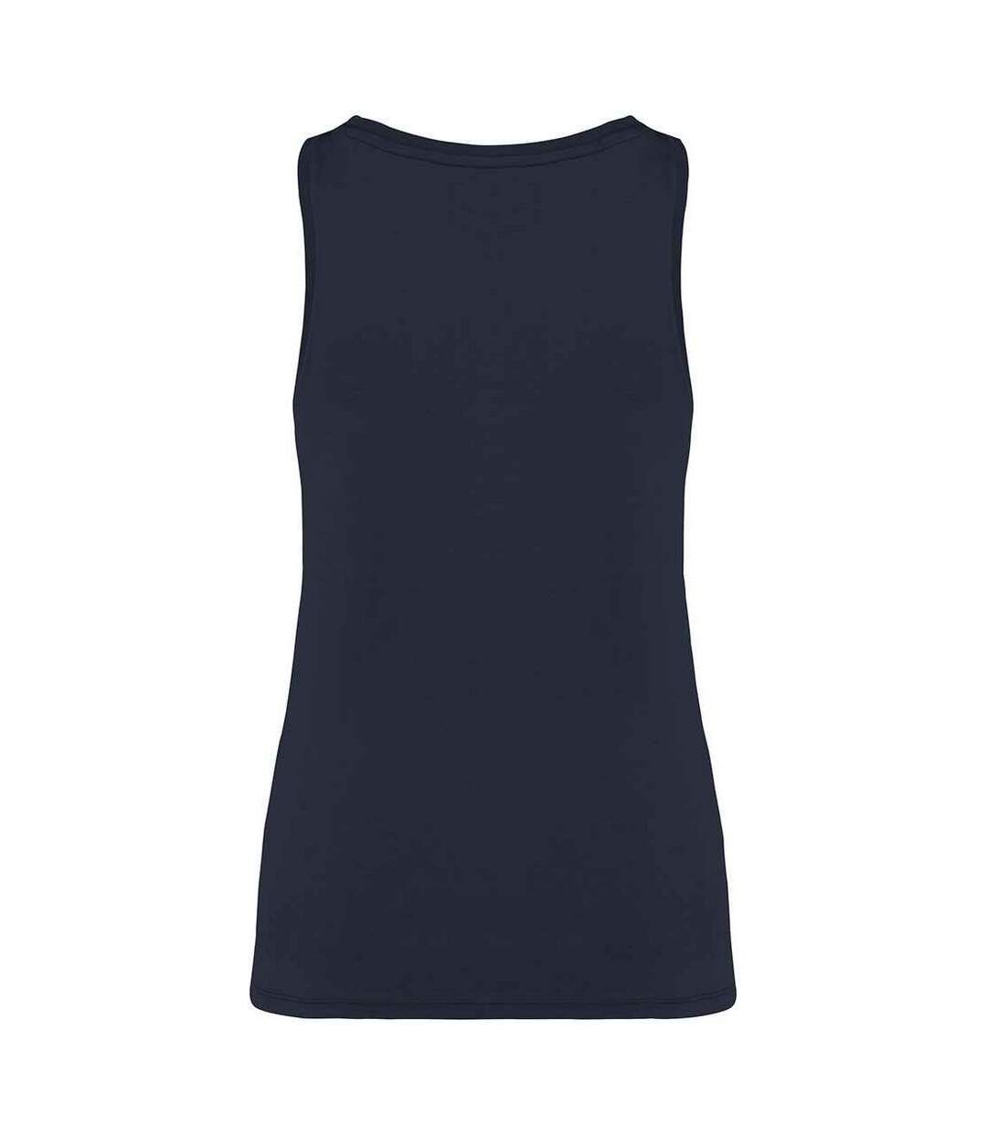 Womens/ladies Tank Top Navy Blue Native Spirit-2