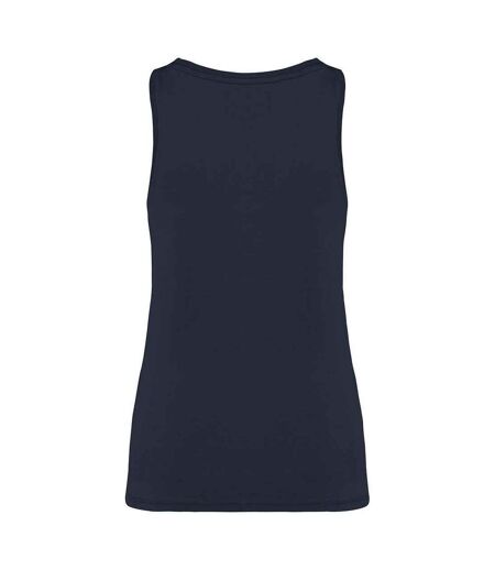 Womens/ladies Tank Top Navy Blue Native Spirit