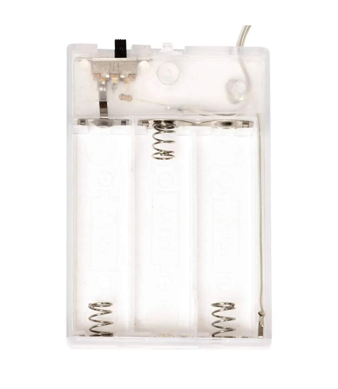 Accessoire Village de Noël Barrière 9cm Rouge & Blanc-4