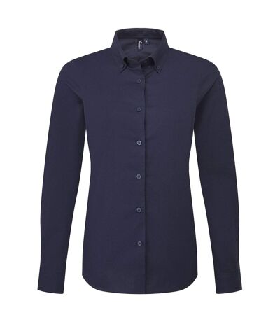 Chemisier manches longues supreme femme bleu marine Premier