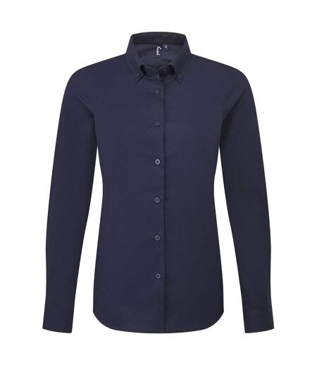 Chemisier manches longues supreme femme bleu marine Premier