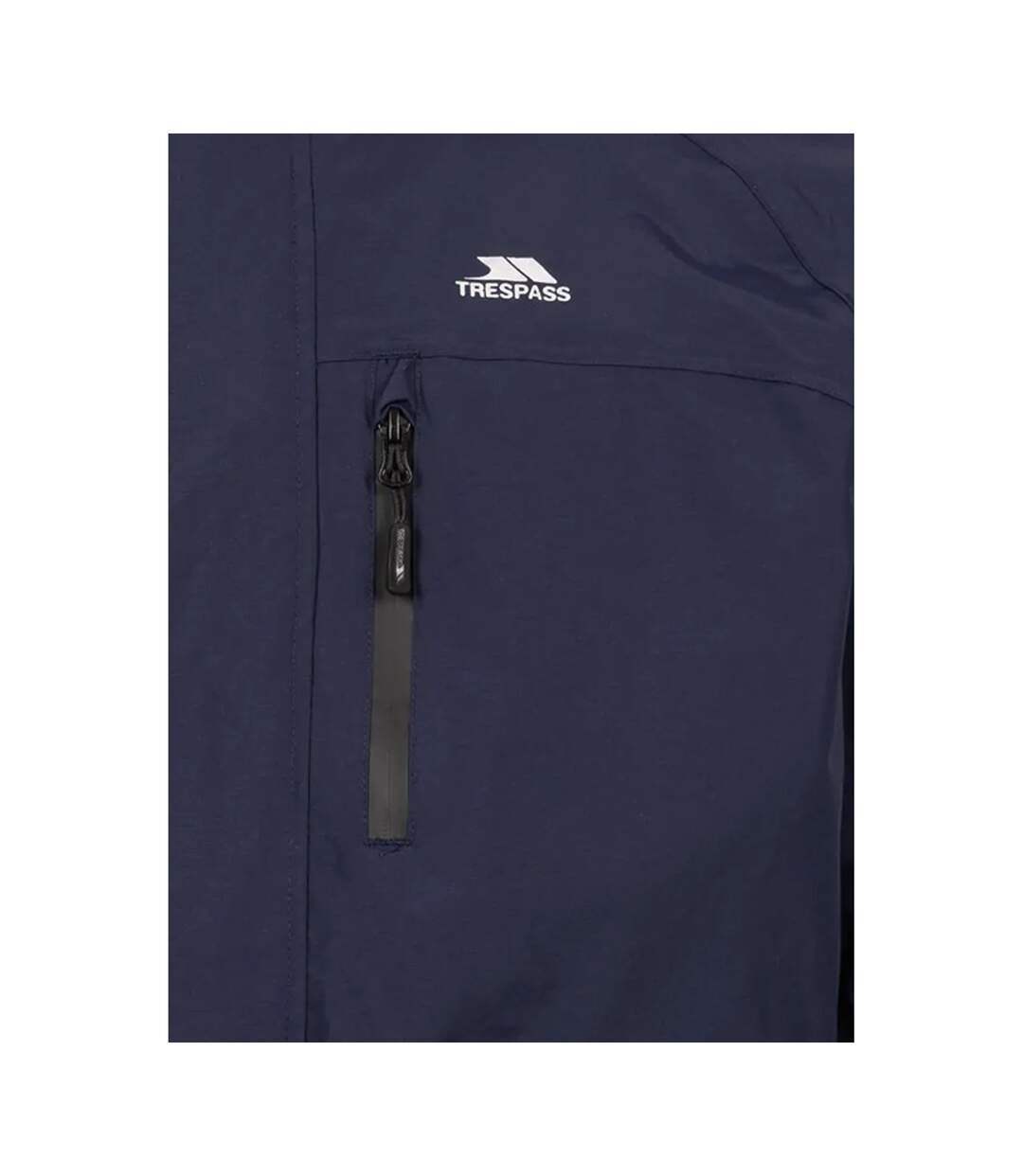 Mens Corvo Hooded Full Zip Waterproof Jacket/coat Navy Trespass-3
