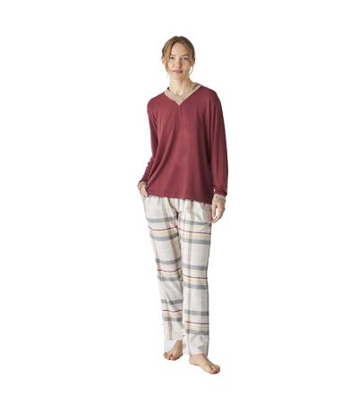 JJBEP1401 women's long sleeve pajamas