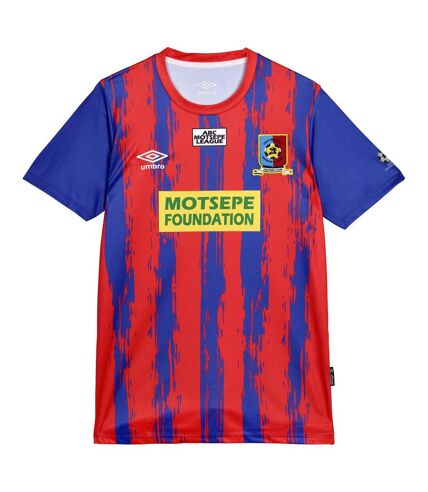 Umbro Mens 22/23 First National Rangers St Agnes FC Home Jersey (Red/Blue)
